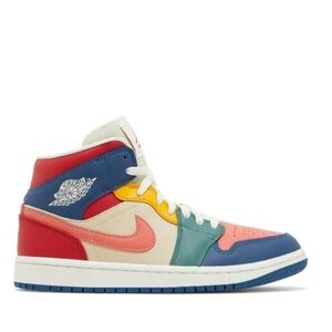 Air Jordan 1 Mid SE Multi-Color Size 7.5